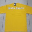 Palm Angel Cotton T Shirt Yellow