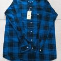 American Eagle Blue Check Printed Shirt